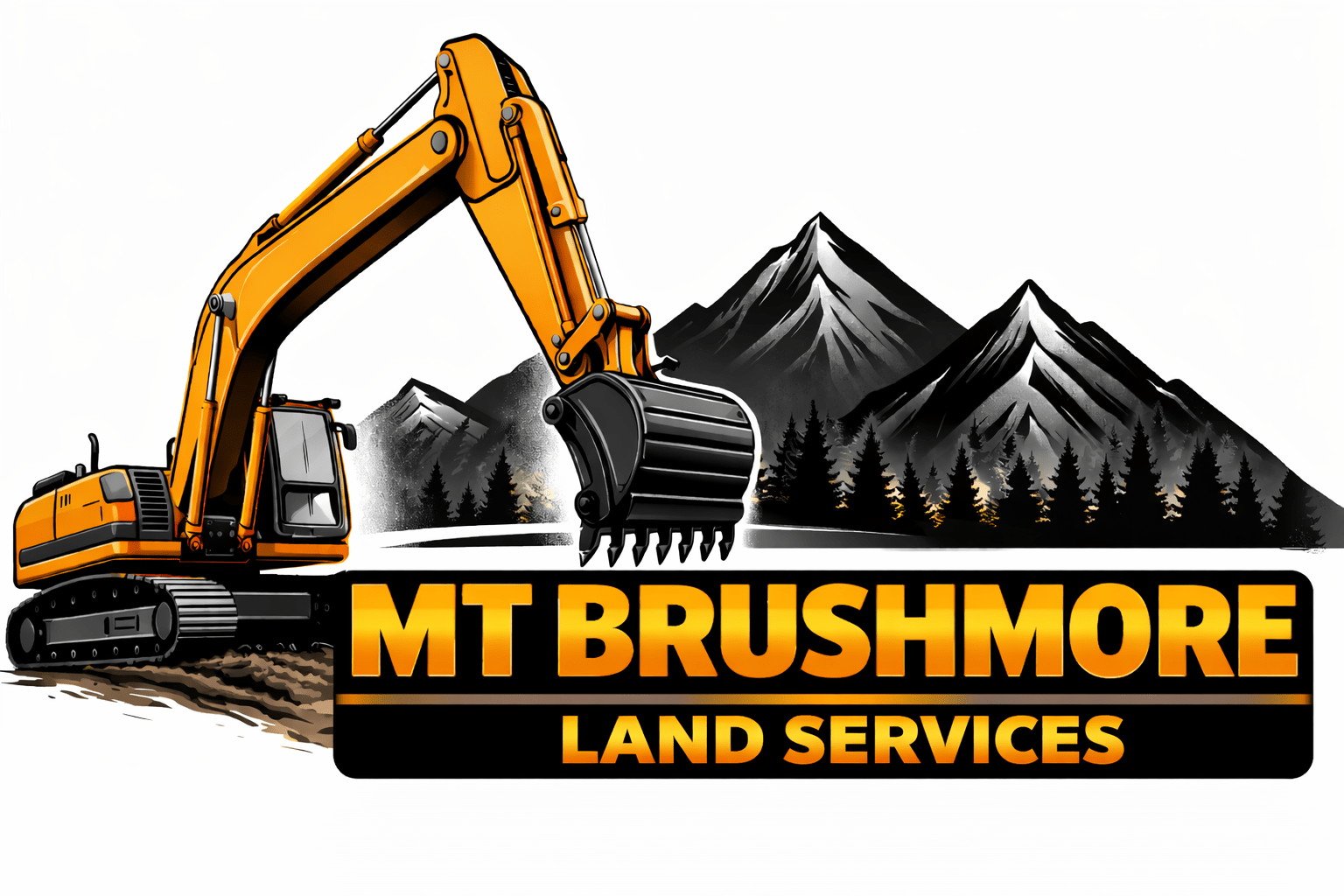 MT Brushmore Land Services logo